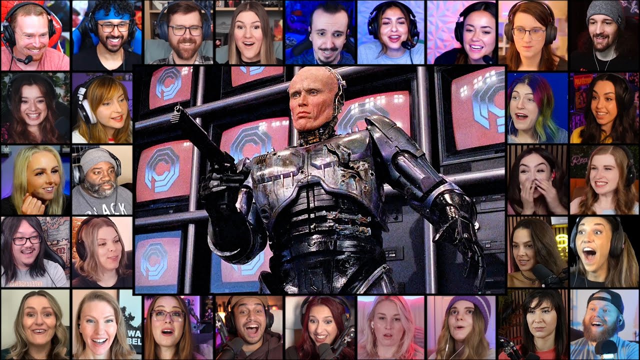 ENDING SCENE | ROBOCOP (1987) * REACTION MASHUP