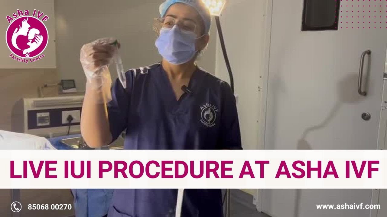 Live IUI Procedure at ASHA IVF | Step-by-Step Process