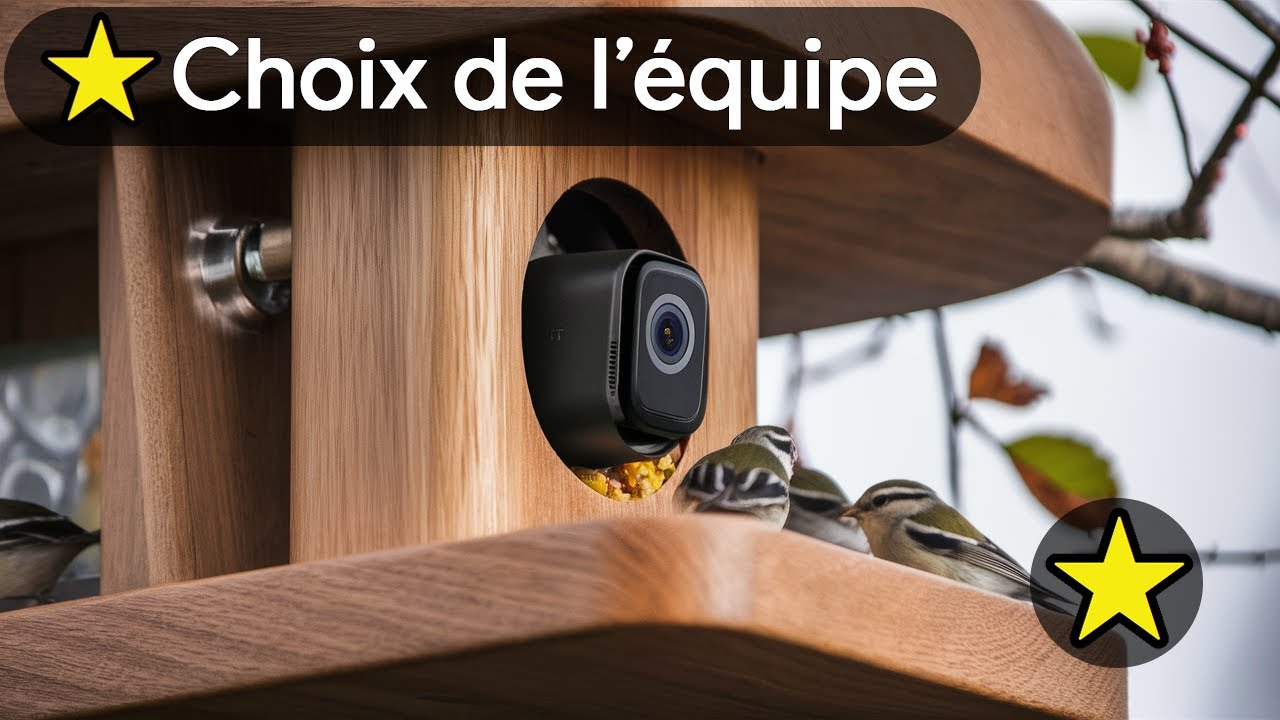 🏆 TOP 3 MEILLEUR MANGEOIRE A OISEAUX AVEC CAMERA WIFI 2025 🐦