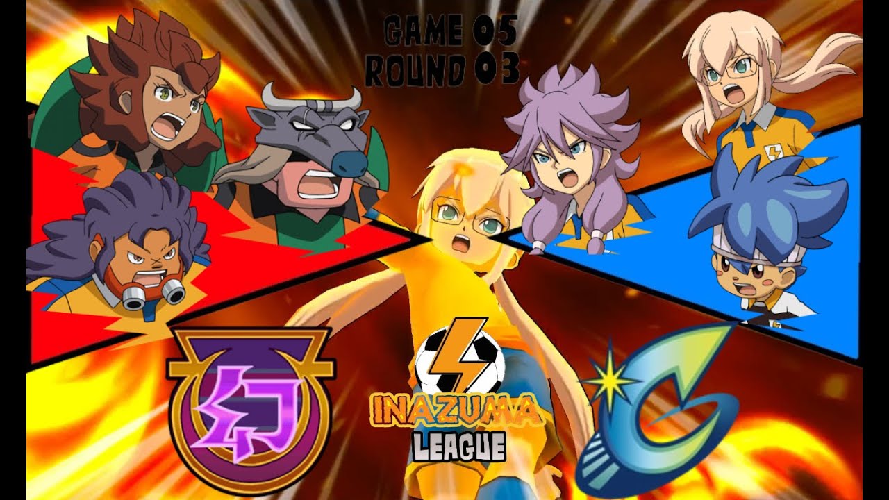 Inazuma League | G05/ R03 | Genei Gakuen VS Chrono Storm | Inazuma Eleven Go Strikers 2013