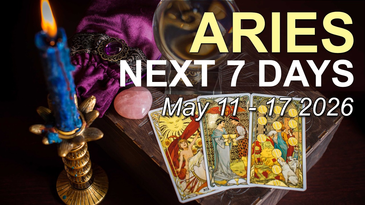 ARIES Weekly Tarot &lsquo;MAKING IT HAPPEN!&rsquo; May 11th - 17th 2026 Intuitive Spiritual Guidance ✨