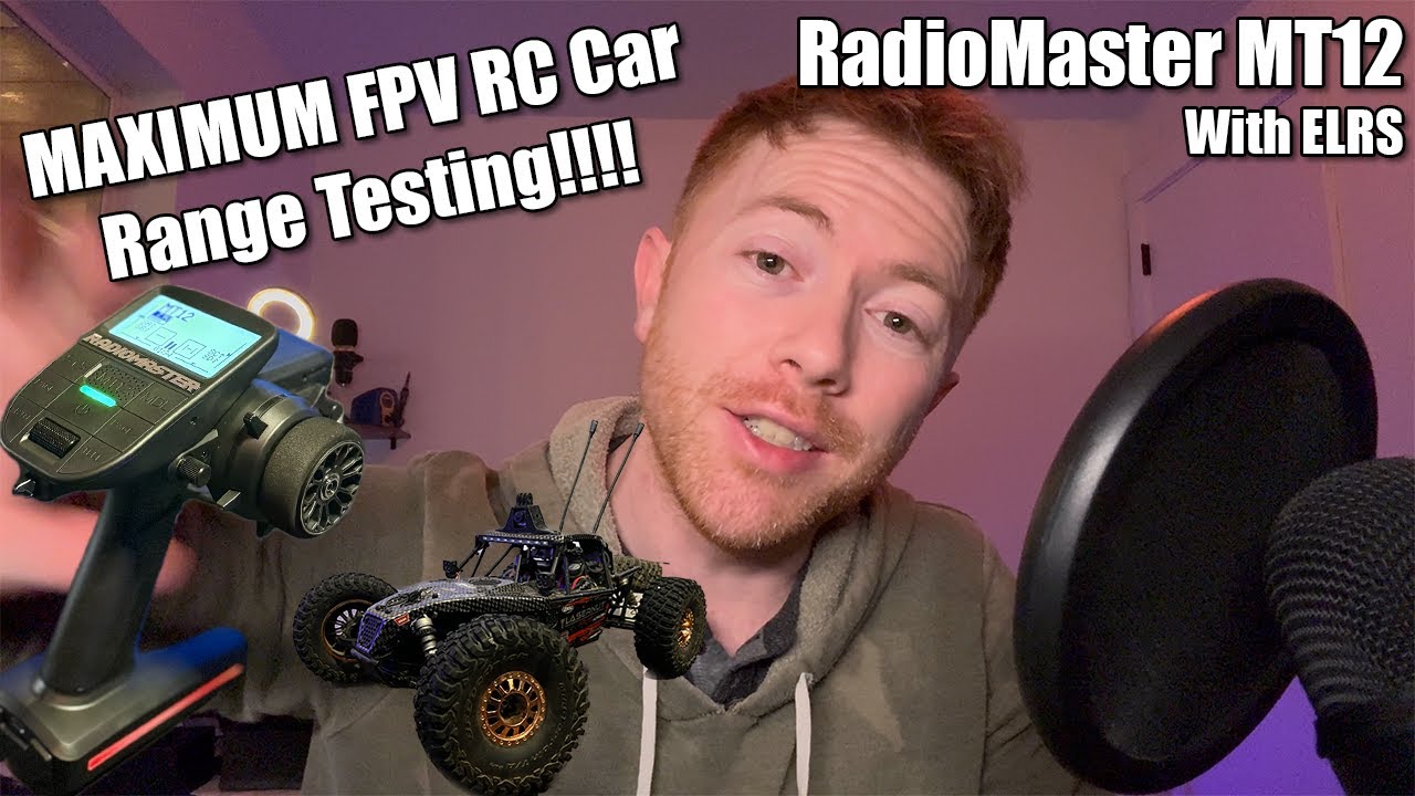 How Much Range Can the RadioMaster MT12 Get? FPV RC Car Maximum Range Testing - ELRS