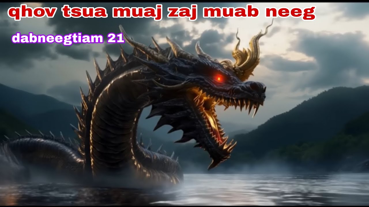zaj nab qhov tsua noj neeg ( QUB DAB NEEG )