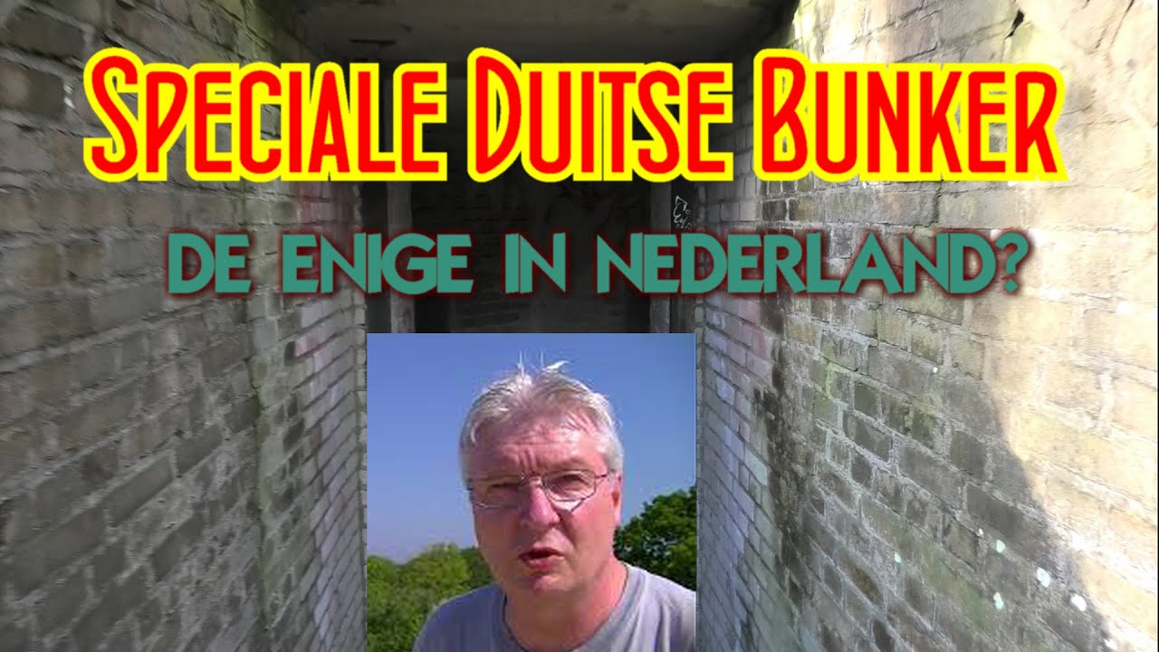 Bunker underground Speciale Duitse bunker in het bos Bunkers BPV Afl. 42