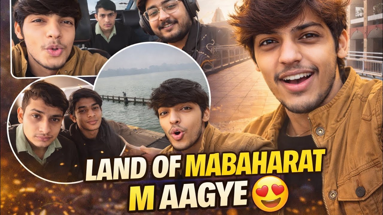 TRAVELLING TO THA LAND OF MAHABHARAT 🦁 || KURUKSHETRA VLOG IS HERE 😍 