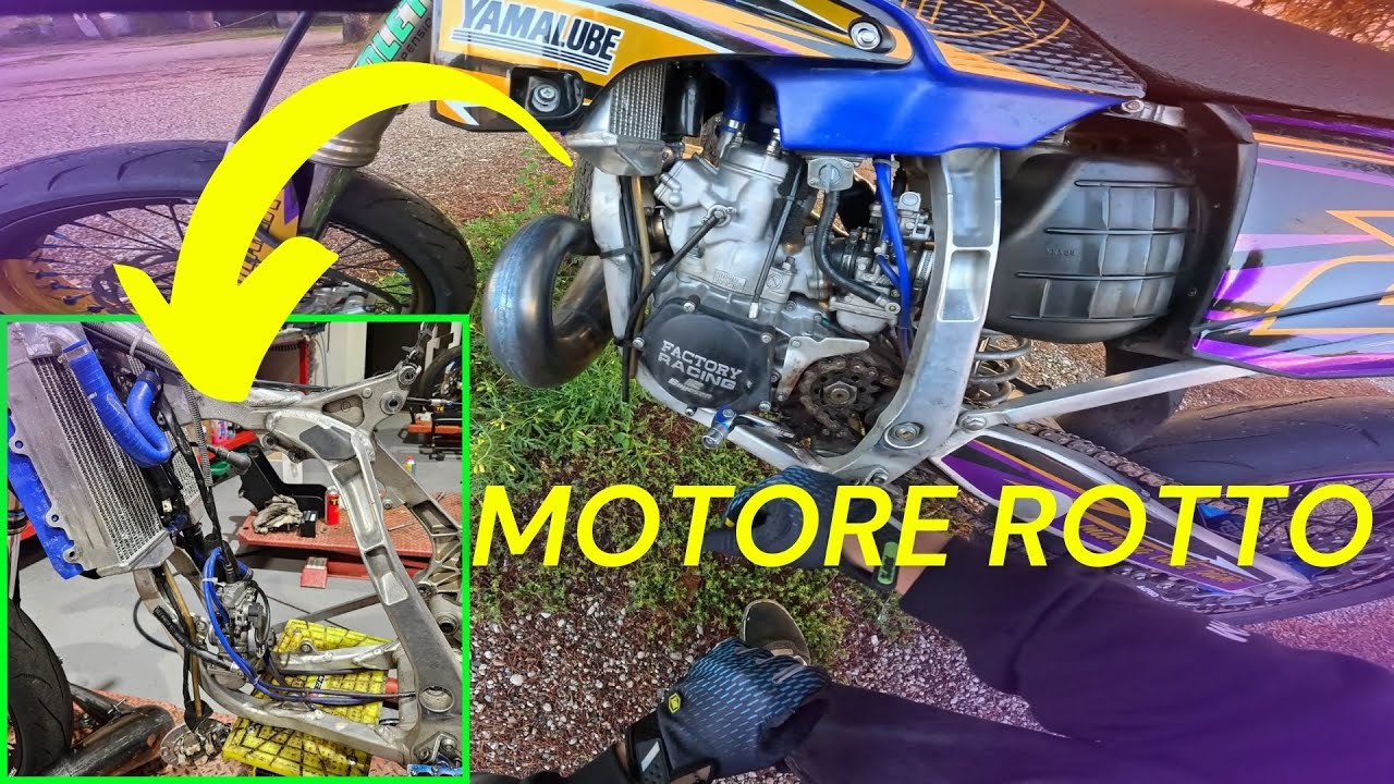 MOTORE ROTTO 😡💥| YZ 250 MOTARD