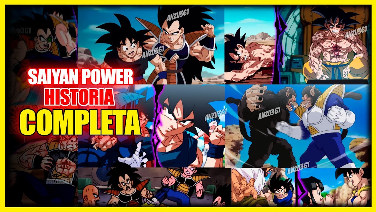 LA HISTORIA COMPLETA DE KAKAROTTO EL SAIYAJIN OPRESOR: DRAGON BALL SAIYAN POWER |DBS - ANZU361