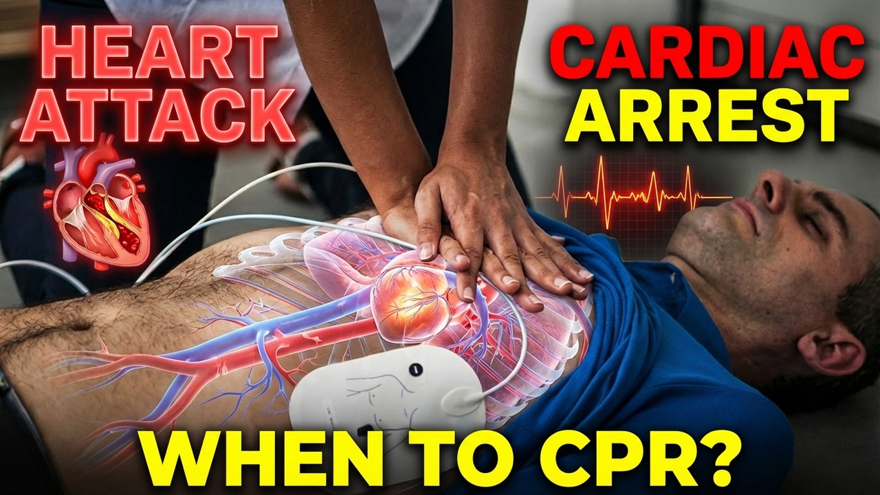 How to Perform CPR  Life Saving Steps for Heart Attack & Cardiac Arrest