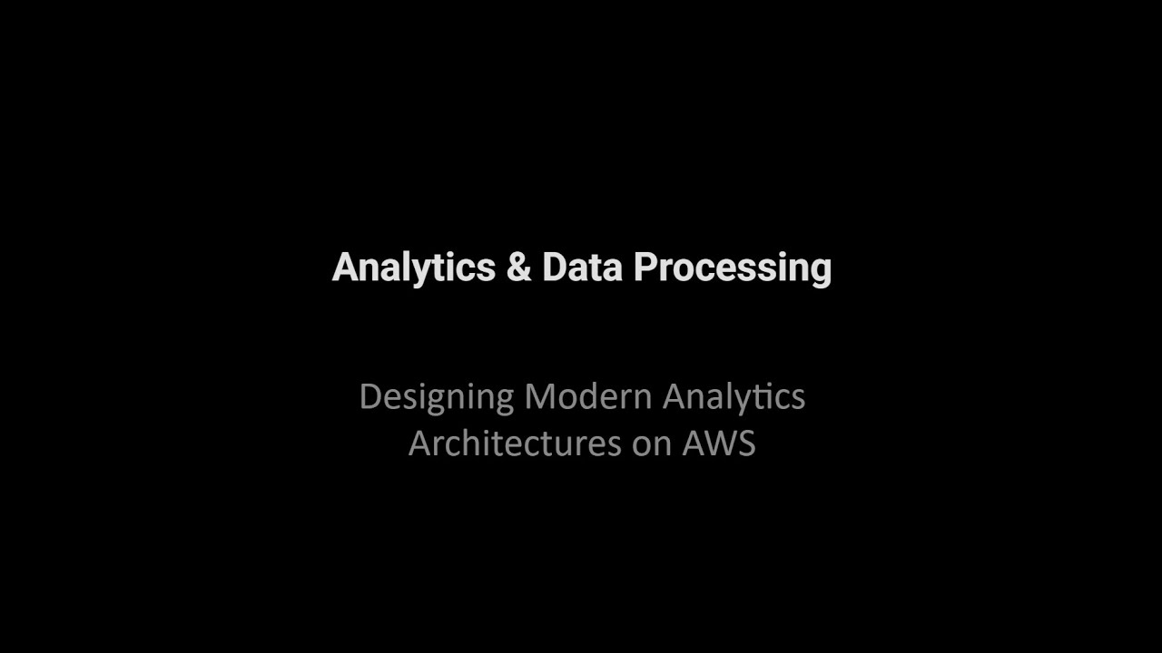 AWS Analytics & Data Processing: Redshift, Athena, QuickSight & Kinesis