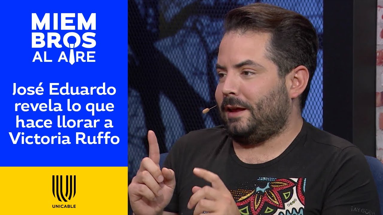 José Eduardo Derbez asegura que Victoria Ruffo lo ha chantajeado con sus lágrimas | Miembros al Aire