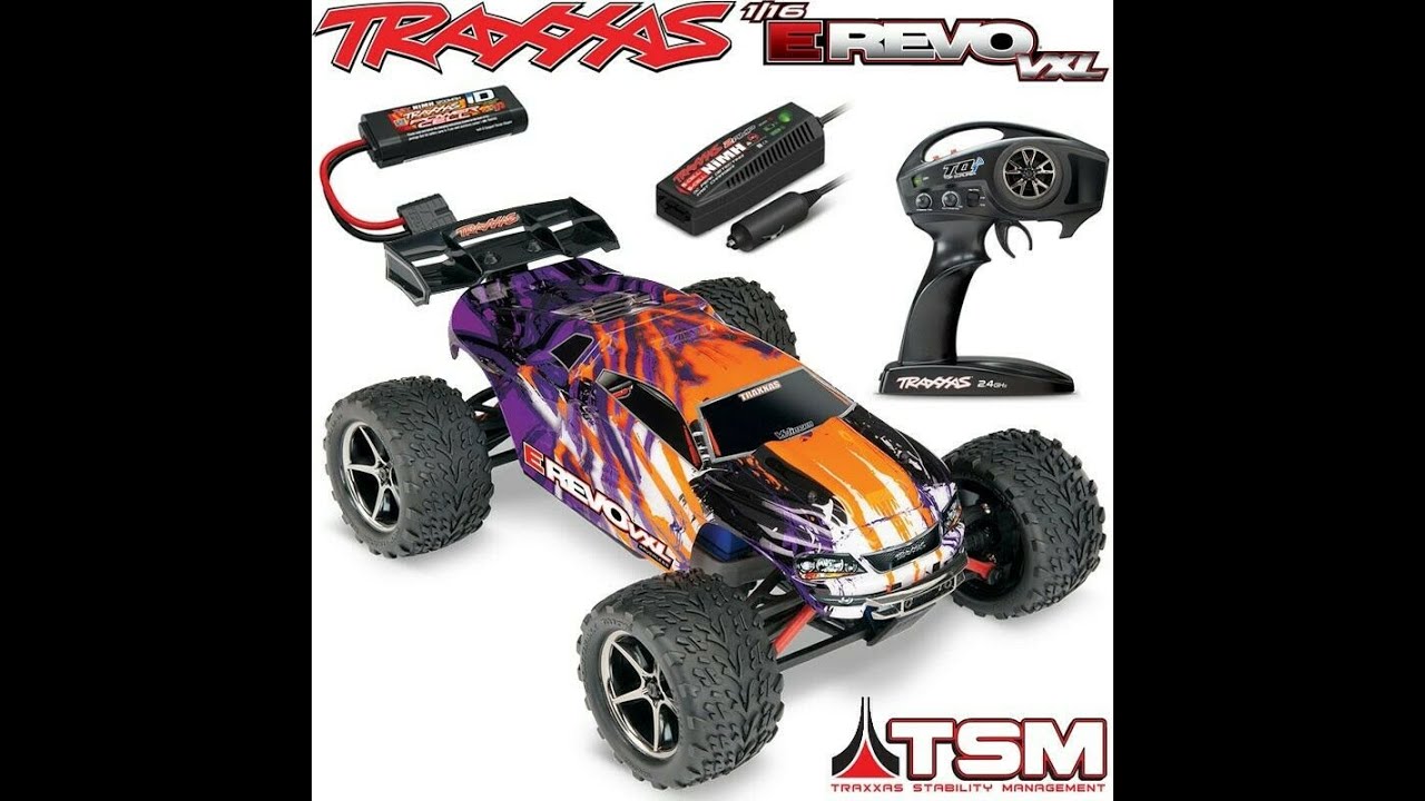 Traxxas E-Revo 1/16 VXL  Unboxing: