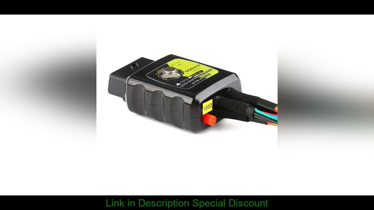 GODIAG GT107 + GT105 II DSG Plus Gearbox Data Adapter For DQ250, DQ200, VL381, VL300, DQ500, DL501,