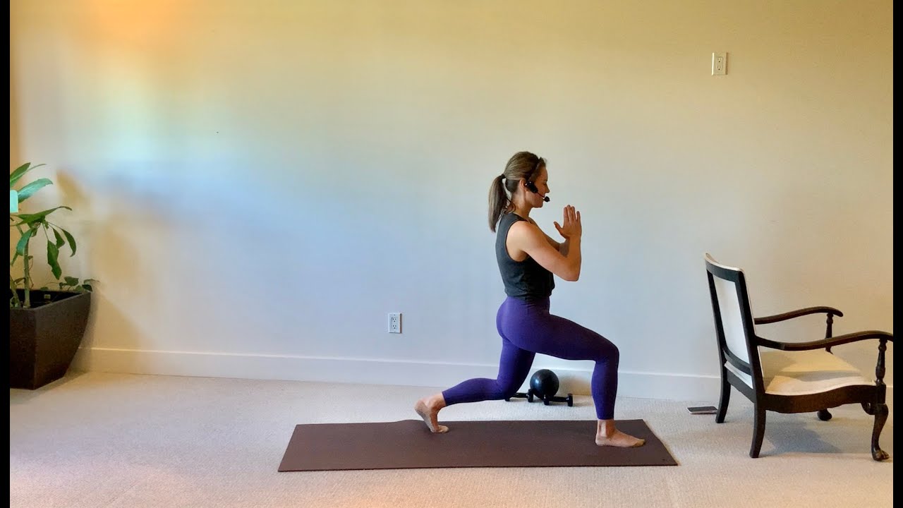 Barre Classic | Props: hand weights, ball