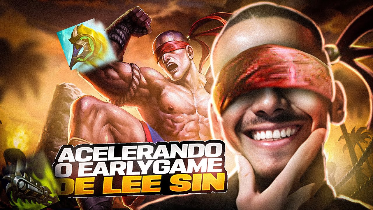 É ASSIM QUE SE JOGA DE LEE SIN PRA ACELERAR O JOGO!! - LoL Wild Rift