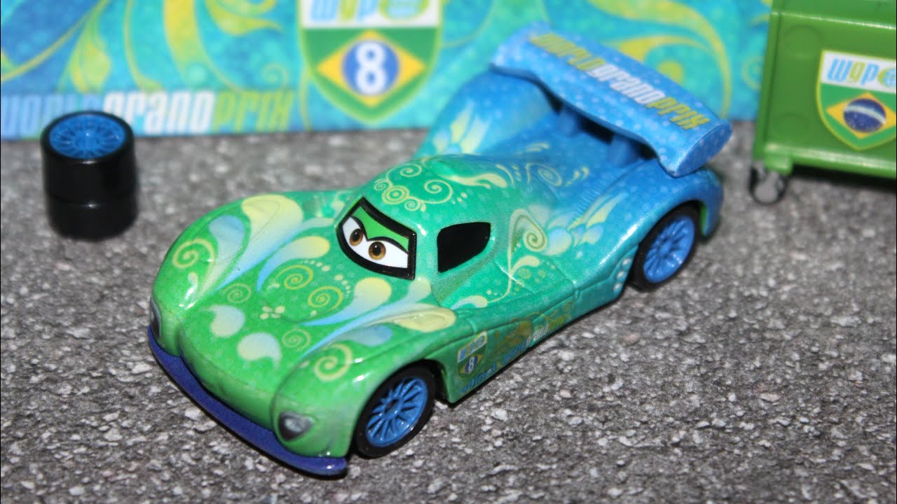 Mattel Disney Cars Карла Велосо - Гран-при мира в Бразилии #8 (новый китайский вариант) 2026
