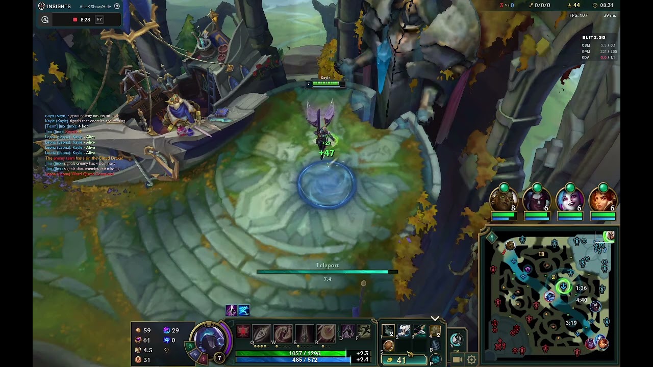League of Legends Kayle Mid