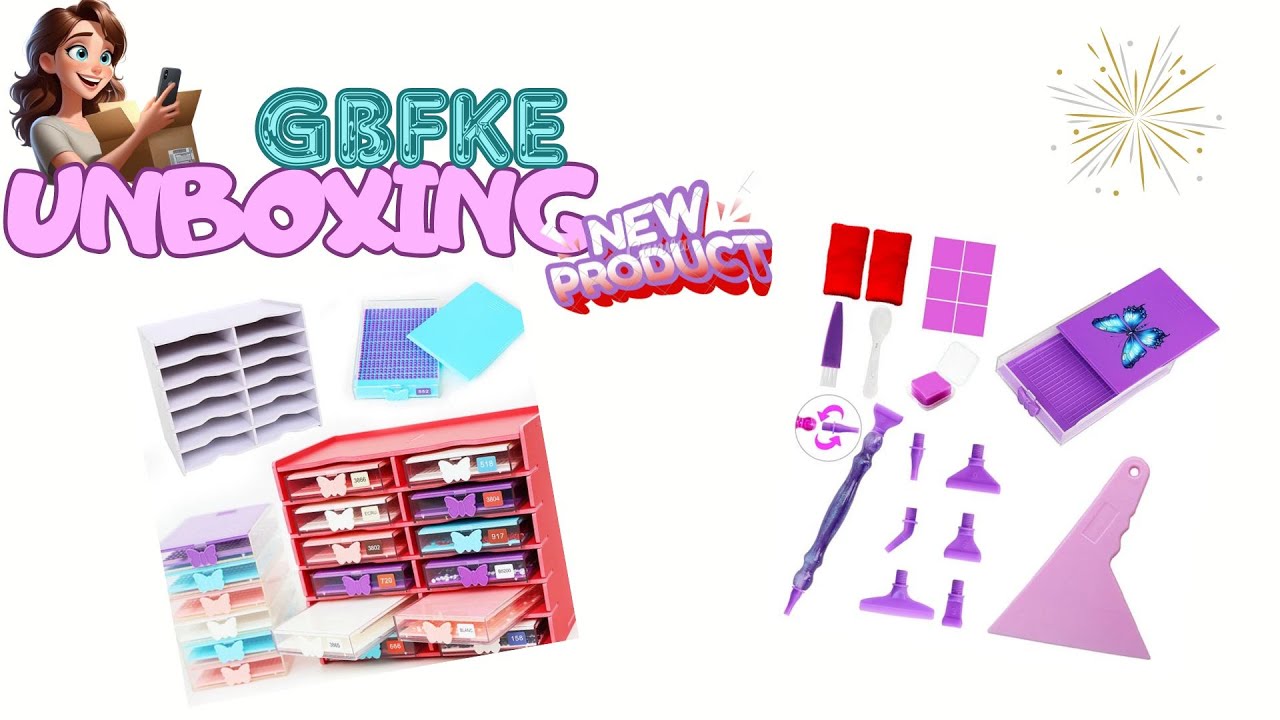 NEUE Tools fürs Diamond Painting!!! 💎❤️ Gbfke | UNBOXING 🎁