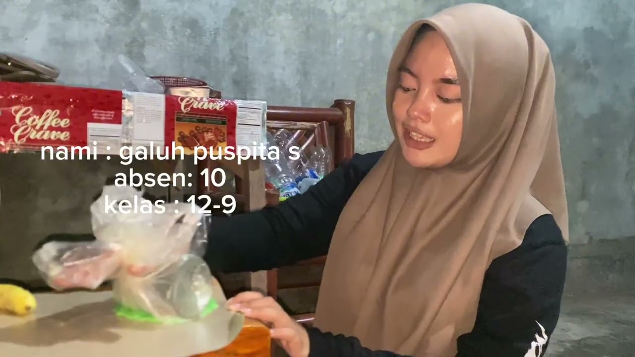 praktek  bahasa jawa, damel “es pisang ijem” 