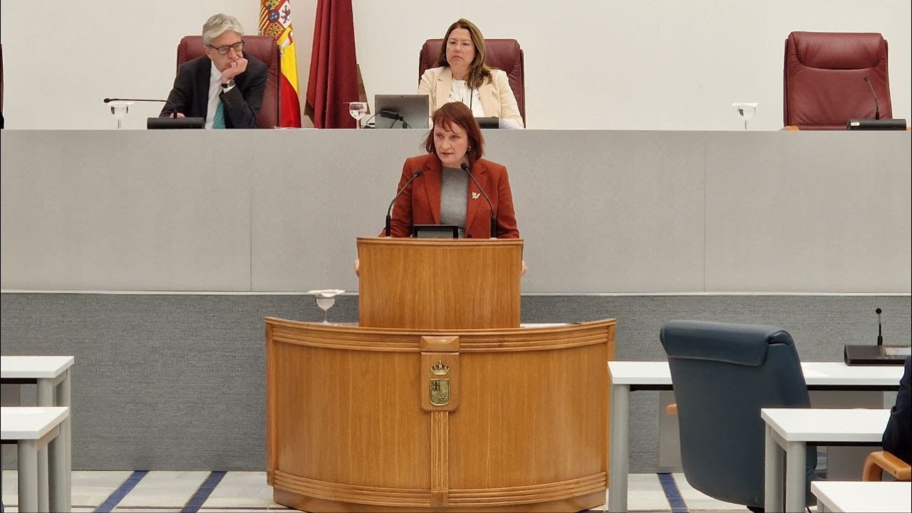 María Marín Asamblea Regional - Intervención Escuela de Enfermería de Cartagena (20.02.2024)