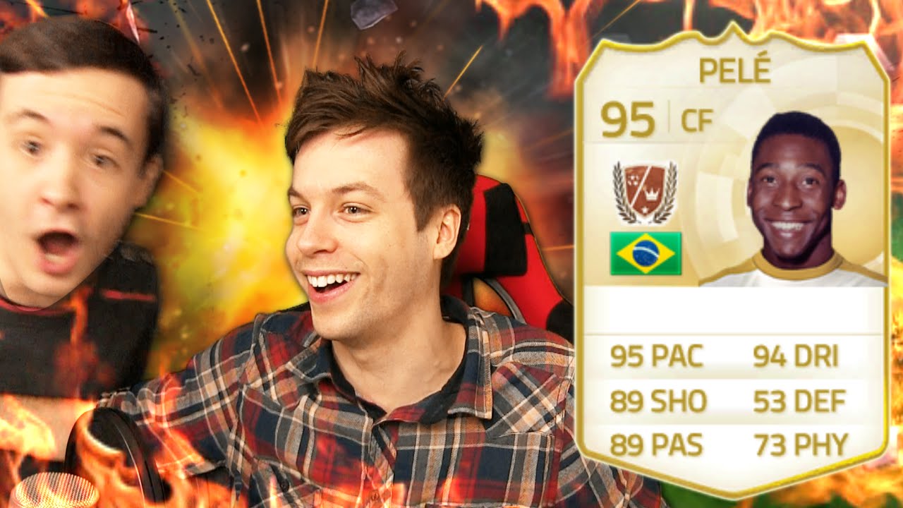 PELE IN A PACK PRANK!!!! - FIFA 15 Ultimate Team Pack Opening