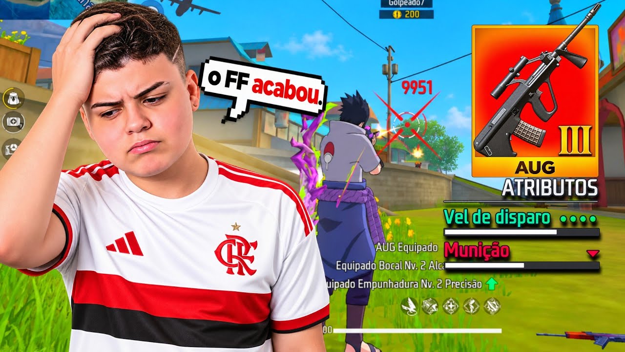 REA&Ccedil;&Atilde;O DO PHZIN AO TESTAR AS NOVAS SKINS ATRIBUTADAS DO FREE FIRE NA NOVA ATUALIZA&Ccedil;&Atilde;O OB55!!