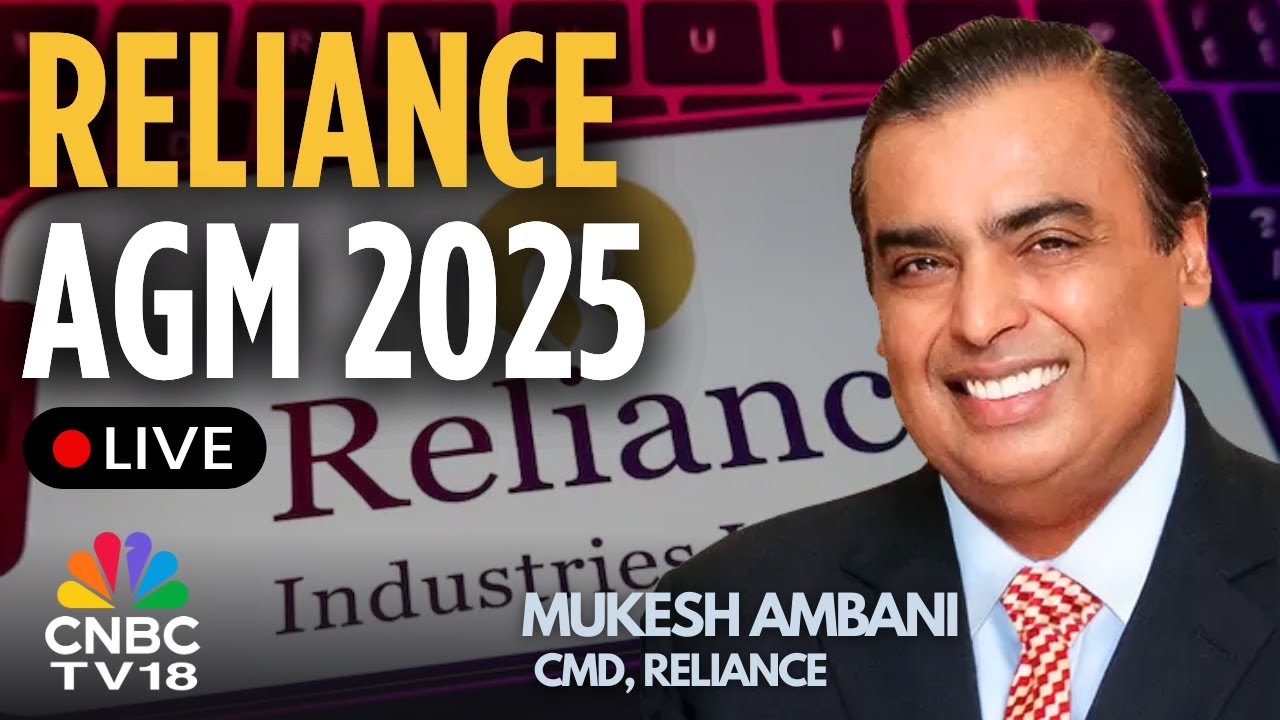 RIL AGM 2025 LIVE: Mukesh Ambani Speech at Reliance Industries Annual General Meeting | JIO | N18L