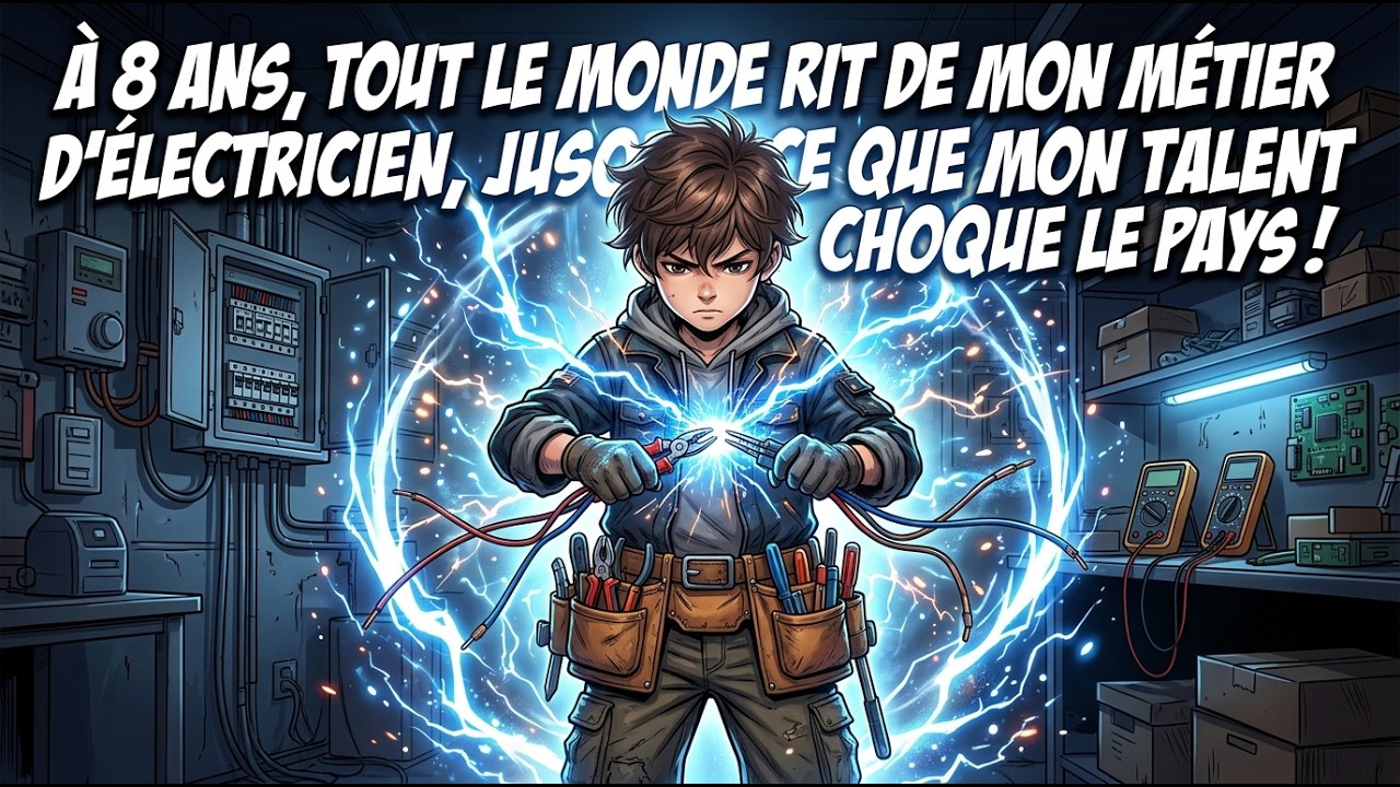 &Agrave; 8 ans, tout le monde rit de mon m&eacute;tier d'&eacute;lectricien, jusqu'&agrave; ce que mon talent choque le pays !