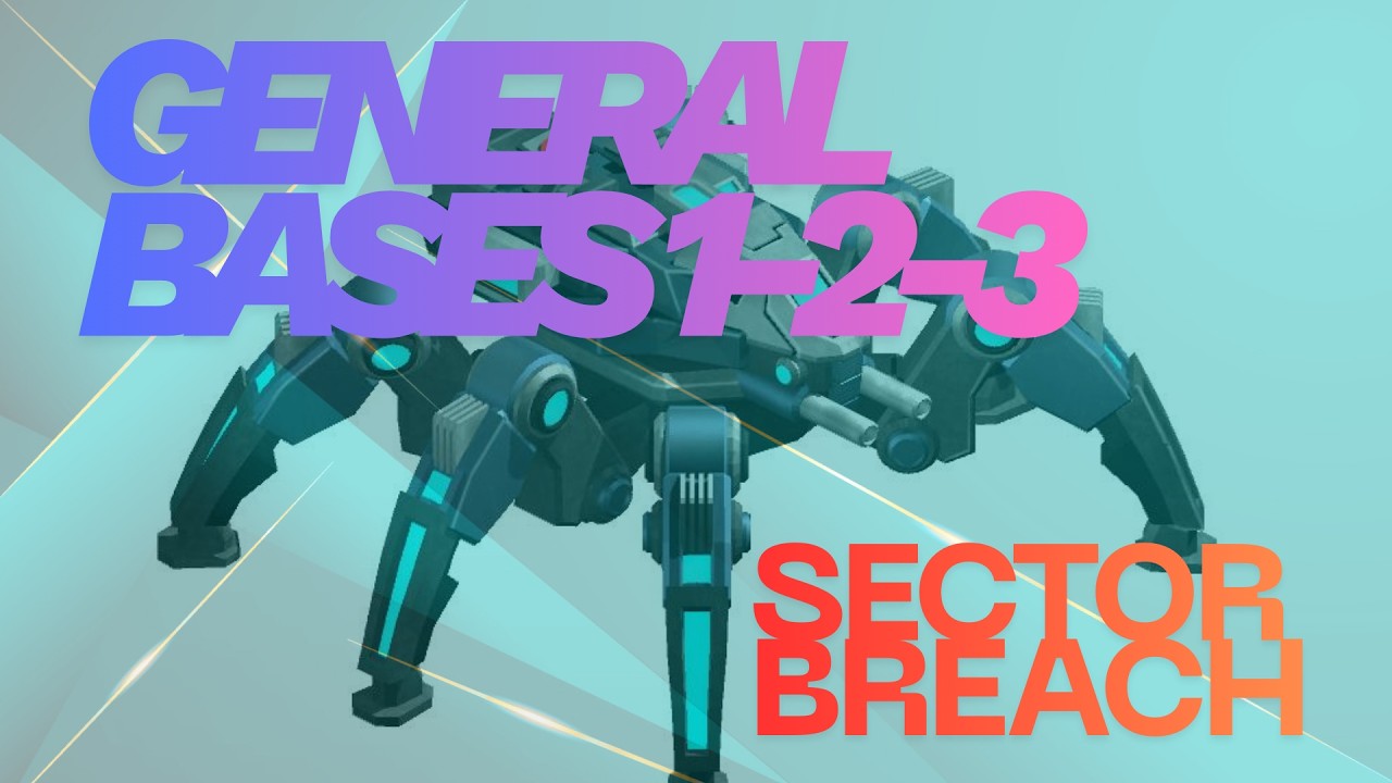 War Commander -Sector Breach General Bases 1-2-2 Quick Multi - Attack Free Repair .