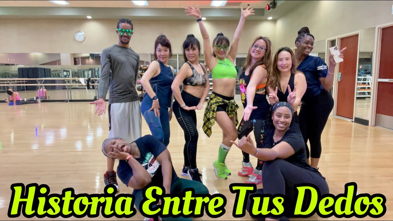 Historia Entre Tus Dedos by Los 4 - Remix by Dj Sanjua Mixer - Salsa - JamieZumba - 살사