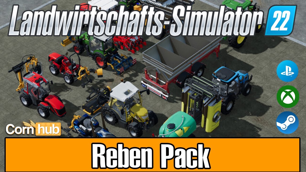 LS22 Mods - Reben Pack - LS22 Modvorstellung
