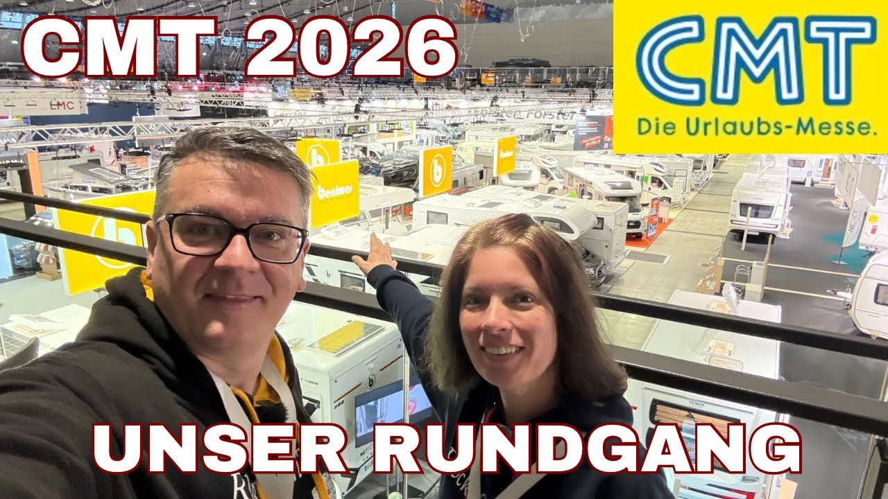 CMT 2026 Stuttgart die ersten Eindrücke - Aufbau, 1. Messetag und Backstage