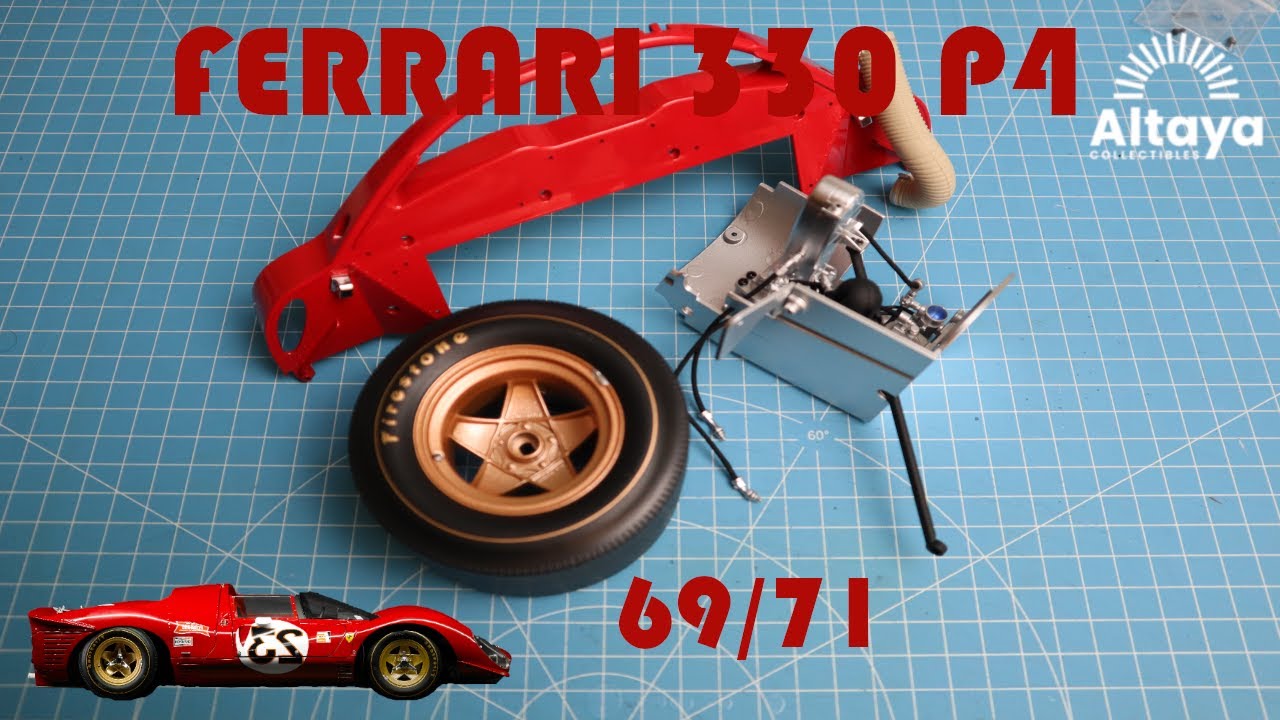 Montez la Ferrari 330 P4 1/8 @Altaya France  69/70/71