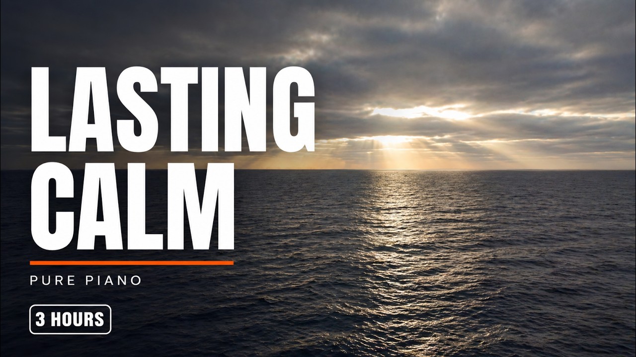 Unwind Your Mind: Elegant Relaxing Piano Music & 4K Oceanscape to Help Lower Your Heart Rate