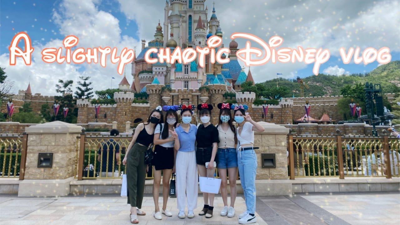 a slightly chaotic disney vlog (Chi with Eng sub)