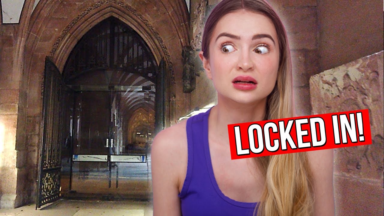 I got locked in a 1,000 year old Cathedral alone