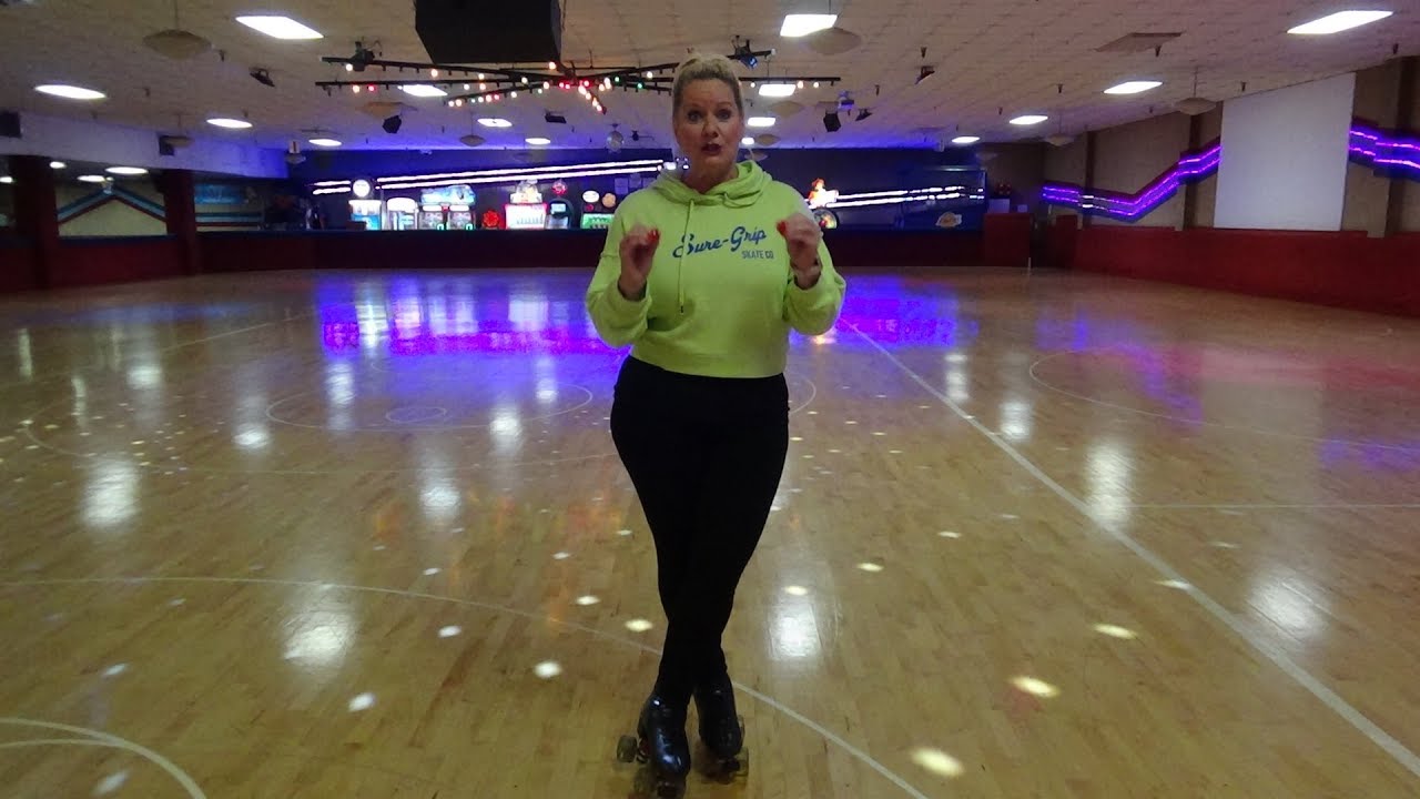 Jumping on Roller Skates - Bunny Hop