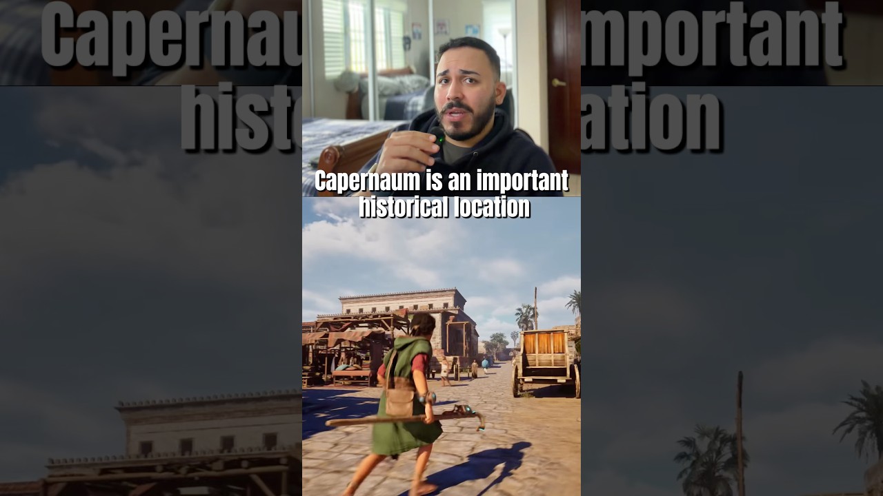 Как мы построили древний Капернаум в нашей библейской видеоигре с нуля🧱#blocktober #leveldesign