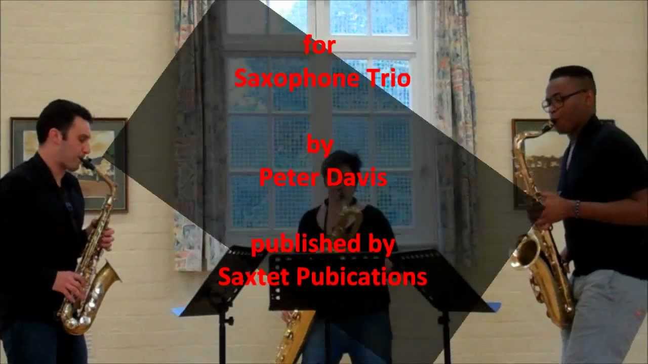 Saxophone Trio Music - Sax Riffs and Soul (from Two Miniatures)