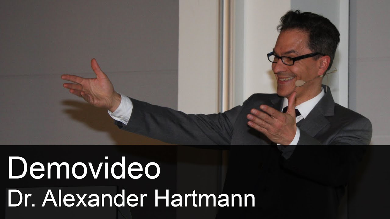 Redner Dr.Alexander Hartmann