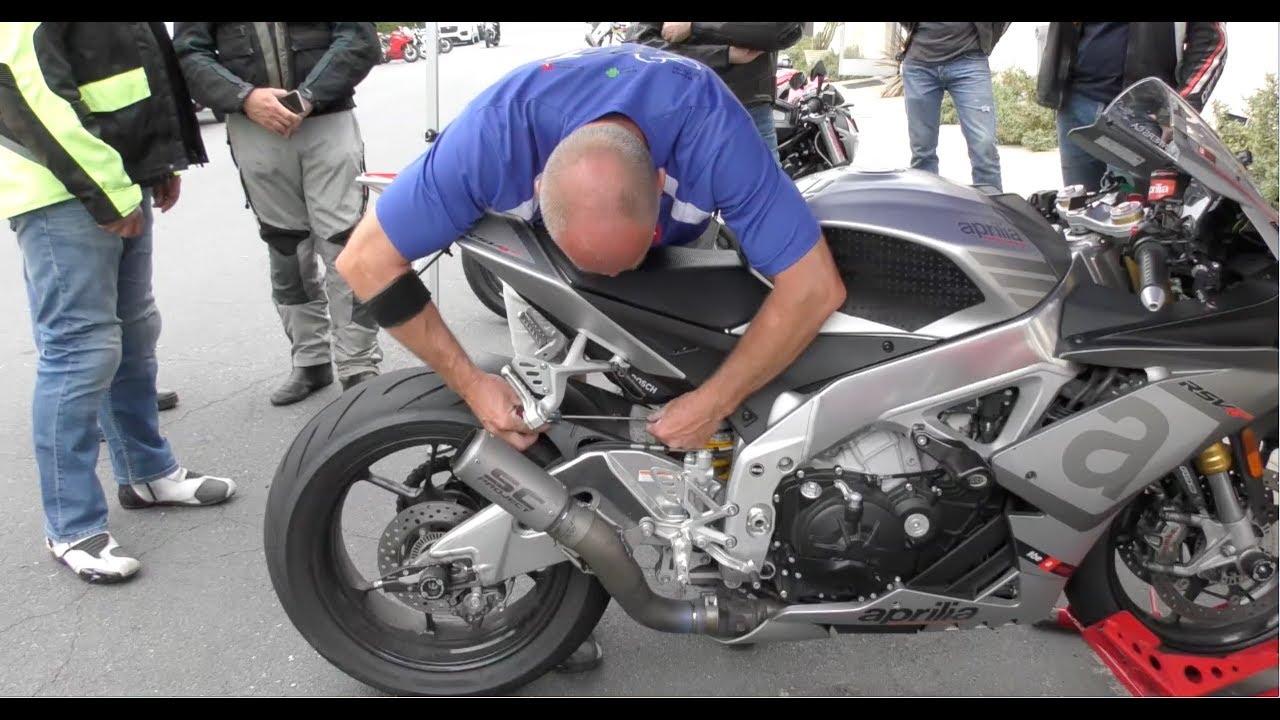 2 Clicks Out: RSV4 Suspension Settings (TRAILER)