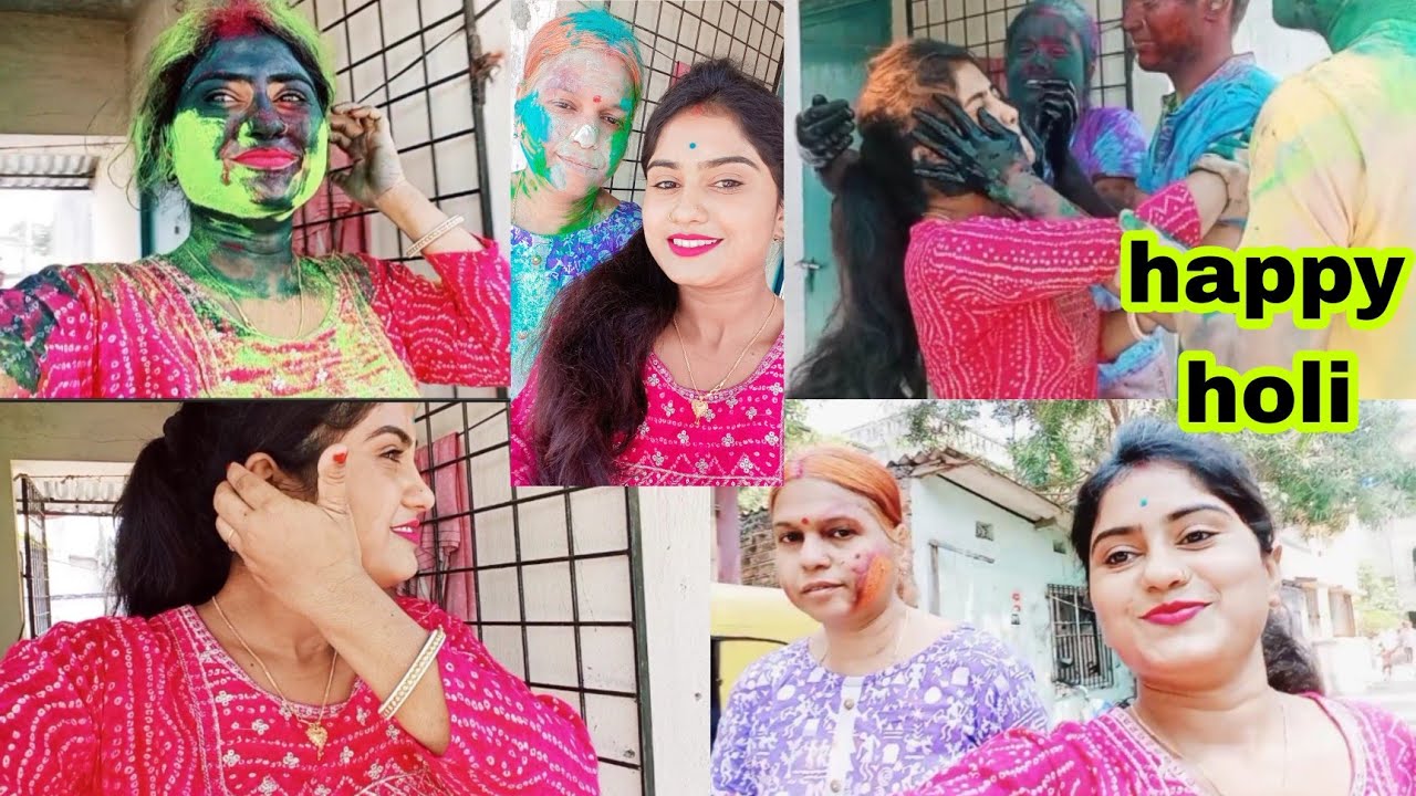 প্রথম বার কলকাতায় হোলি কাটালাম।খুব মজা করলাম। দিদির ফ্ল্যাটের ছাদে হোলি খেললাম ❤️