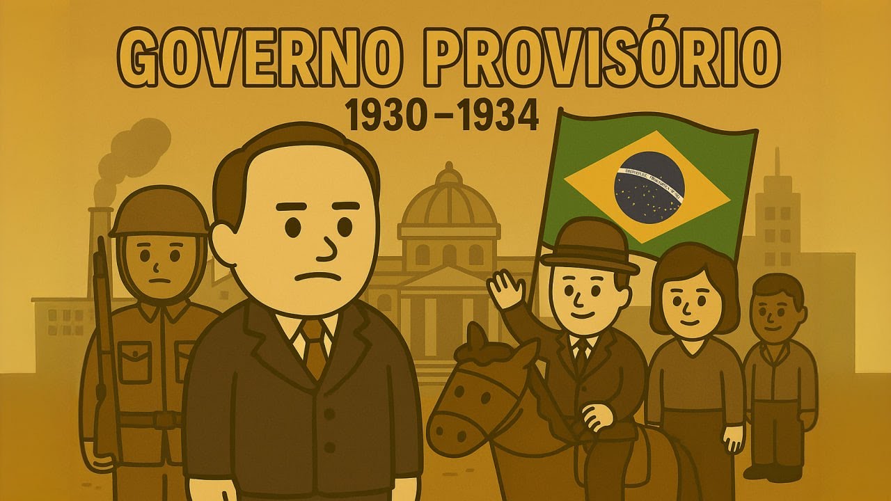 Governo Provisório de Getúlio Vargas (1930–1934) (Resumo Em Animação)