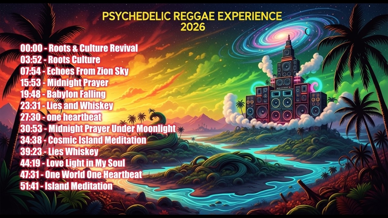 Psychedelic Reggae 🌴 Deep Healing Dub Vibrations