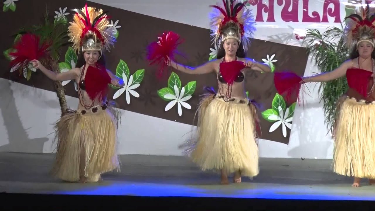 タヒチアンダンス オリ・タヒチ・パアリ・ポエラヴァ たねがしまフラフェスタでの踊り②