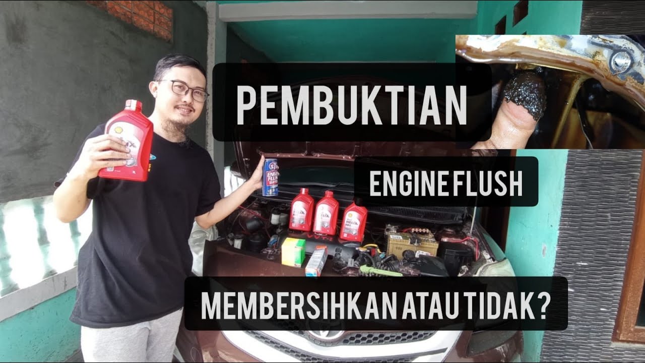 31. Mudah Cara Ganti Oli Sendiri pakai engine flush STP Vios Limo Ex Blue Bird Gen2 2012