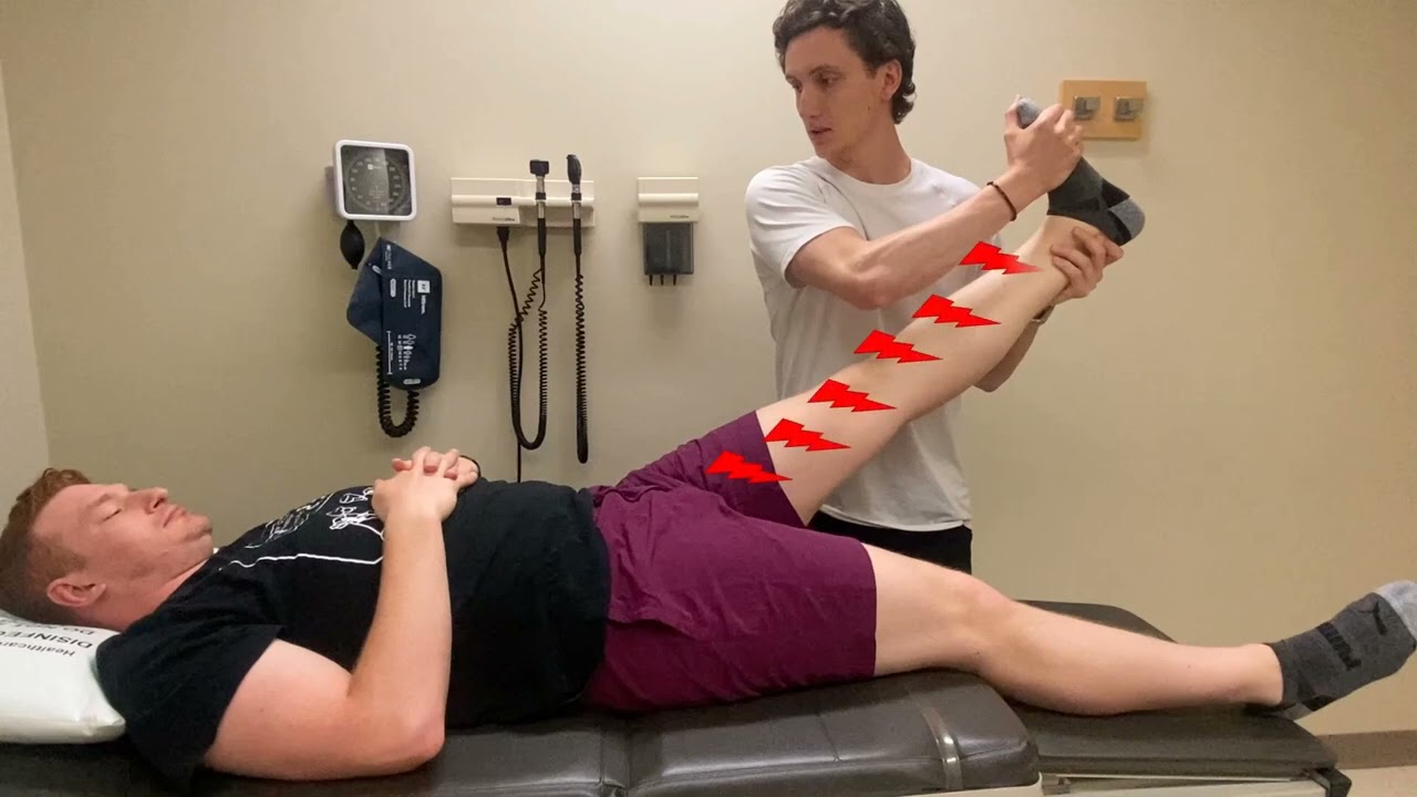 Rheumatology BACK exam: Straight Leg Raise Test