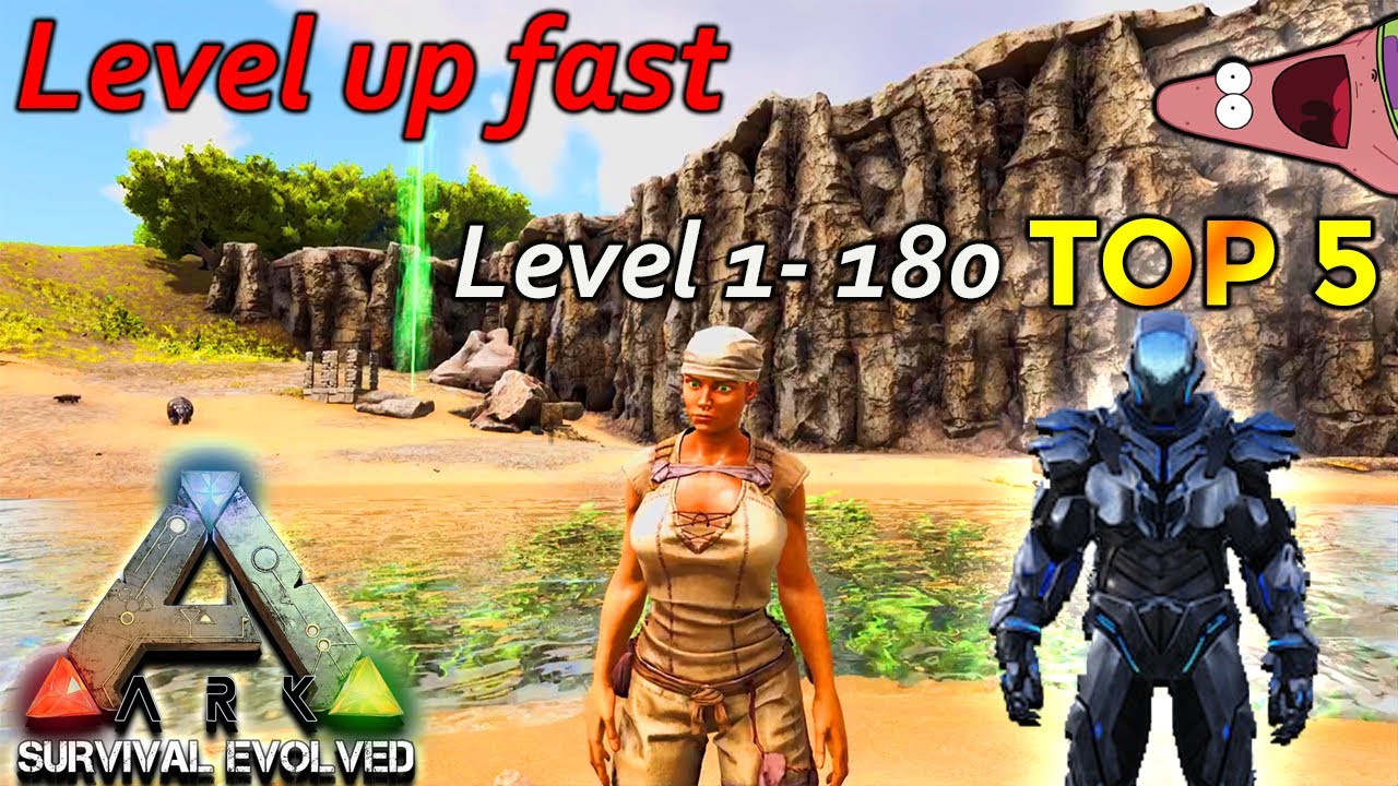 Top 5 How To Level up FAST in ARK | Level 1 to 180 EASY (2025)