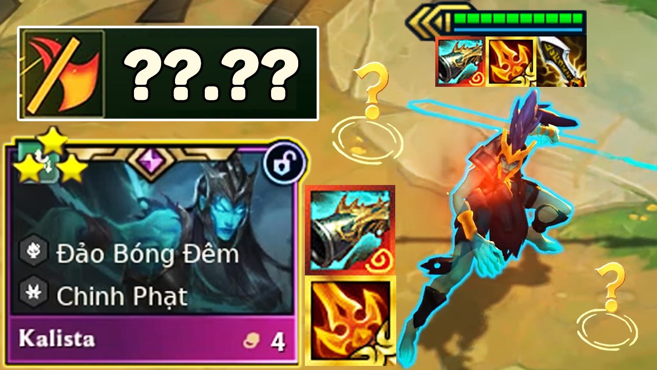 COMBO TRANG BỊ SỐC DAME SIÊU QUỶ CHO KALISTA 3 SAO + KIẾM TỬ THẦN ÁNH SÁNG + ĐẠI BÁC HẢI TẶC
