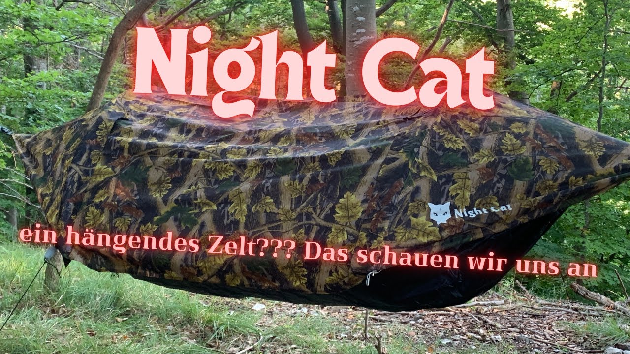 Nightcat... ein Zelt das hängt #hammock #hammocktent#nightcat