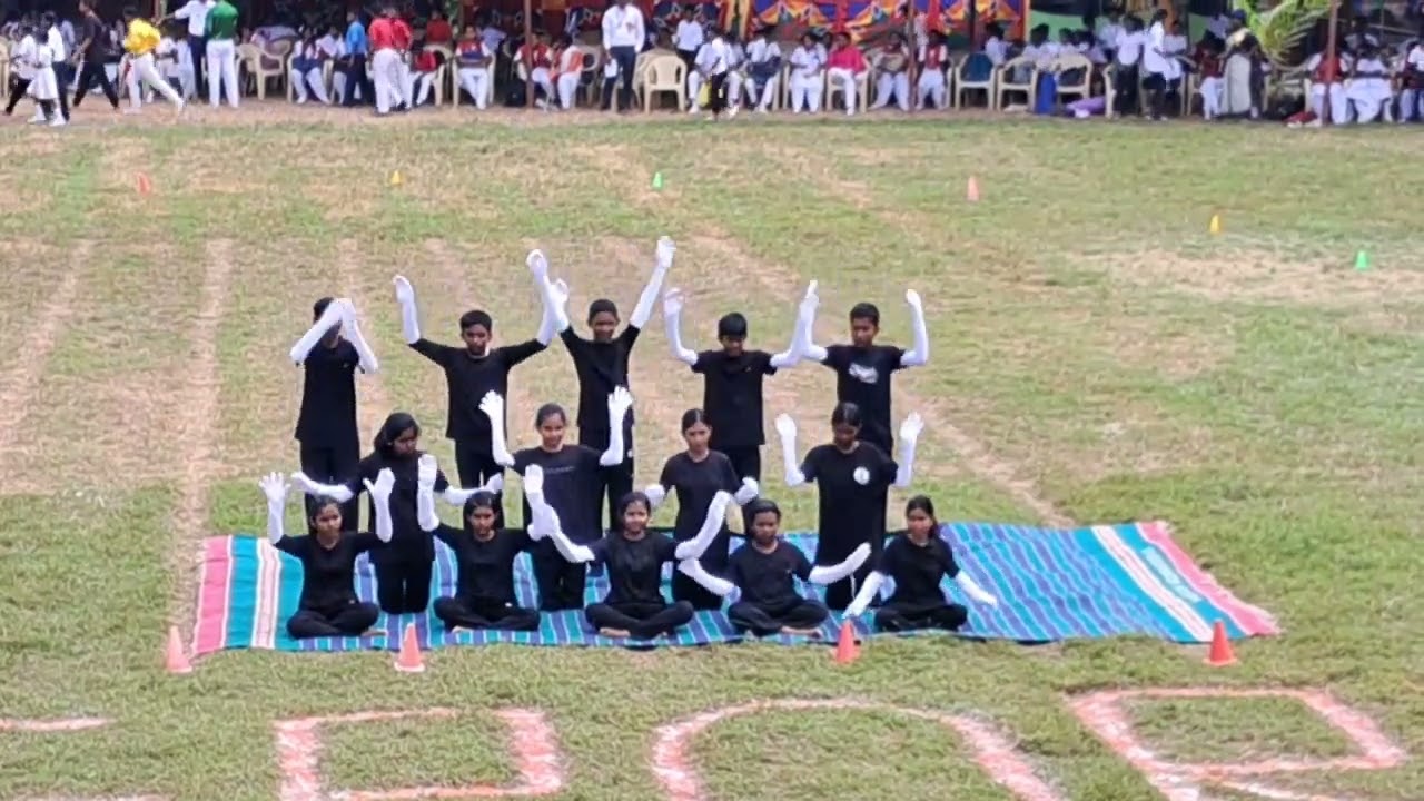 Hand Drill activity for Annual sports day 